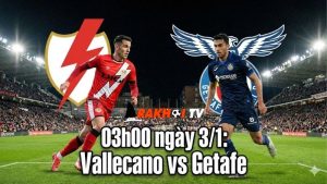 Nhận định Vallecano vs Getafe, 03h00 ngày 3/1: Chủ nhà khai xuân rực rỡ