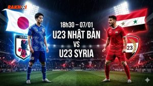 Nhận định bóng đá U23 Nhật Bản vs U23 Syria, 18h30 ngày 7/1